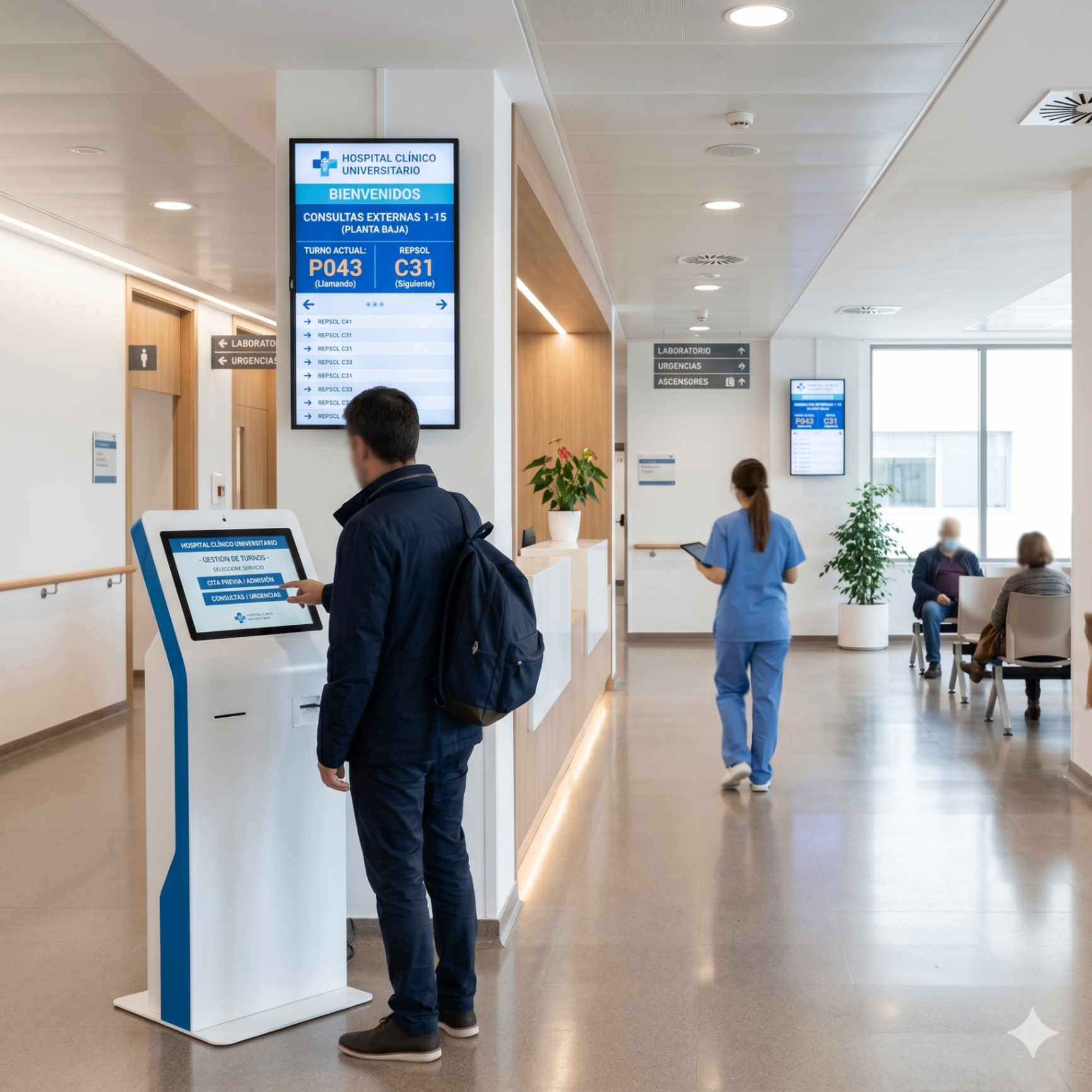 Digital signage en Salud